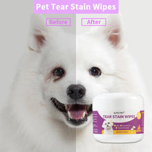 Load image into Gallery viewer, 1-Pack Gentle Pet Eye Wipes - Plant Extracts No Irritation Tear Stain Remover for Cats Dogs Portable Eye Care Essentials
