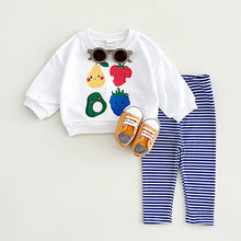 Load image into Gallery viewer, Fruit Print Baby Outfit Set
