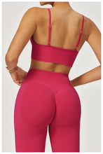Load image into Gallery viewer, HBC Seamless Sports Bras for Women Fitness Yoga Bras With Removable Pads Adjustable Straps Gym Vest Top Bra Running Crop Top
