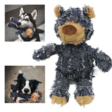 Load image into Gallery viewer, Pet Teddy Bear Soundmaking Toy Plush Interactive Dog Toys Grinding Cleaning Teeth Anti Bite Abreact Plaything Bear Pets Supplies
