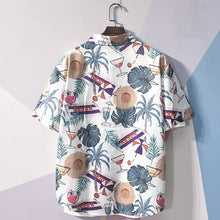 Load image into Gallery viewer, Printed Shirts and Blouses for Men Colourful Hip Hop Clothing Geometric Funny Man Tops Hawaiian Graphic with Pocket Floral Xxl S
