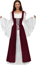 Load image into Gallery viewer, Medieval Renaissance Goddess Costume Dress
