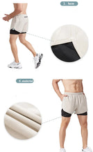 Load image into Gallery viewer, Men's Running Shorts 2025 New Release Gym Fitness 2-in-1 Exercise Summer Quick Dry Trendy Personalized Running Shorts
