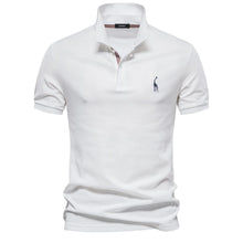 Load image into Gallery viewer, AIOPESON Brand Men's Polo Shirts Cotton Polo Shirts for Men Short Sleeve High Quantity Solid Polo Men New Summer Clothing
