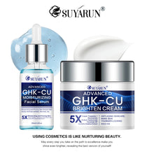 Load image into Gallery viewer, SUYARUN GHK-CU Cream &amp; Serum - Anti-Aging Facial Moisturizer, Firming and Moisturizing for All Skin Types, Suitable for Women.
