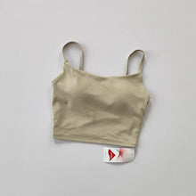 Load image into Gallery viewer, Small Sling Vest Integrated Fixed Gathering Sports Underwear Women's Bra Beauty Back Training Fitness Bra Summer Clothing

