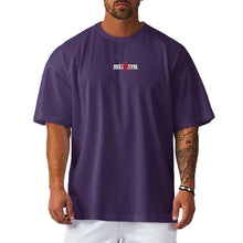 Load image into Gallery viewer, Men's Running T-Shirts Oversized Loose Sports Half Sleeve T Shirts Summer Mesh Quick Dry Fitness Workout Just Gym Clothing
