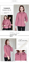 Load image into Gallery viewer, Women`s Winter Jackets Coats Overcoats Women Clothing Warm Slim Coat Lady Ultralight Jacket Female Windproof Parka Clothing
