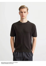 Load image into Gallery viewer, Knitted Smart Casual Tee Men
