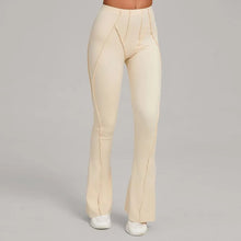 Load image into Gallery viewer, Gym Workout Women's Wide-Leg Tight-Fitting Hip-Lifting Yoga Flared Pants Dance High-Waist Flared Casual Outdoors Sports Trousers
