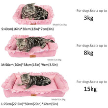 Load image into Gallery viewer, Pet Bed Sofa Summer for Small Medium Dogs Cats Fashion Design Washable Soft Dog Mats for Indoor Outdoor Pet Sleeping Supplies
