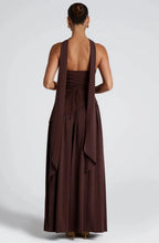 Load image into Gallery viewer, Backless High Split Summer Dress
