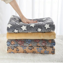 Load image into Gallery viewer, Flannel Pet Sleeping Mat Dog Bed Cat Litter Puppy Bed Dog Sofa Lovely Mattress Cushion for Small Large Dog Blanket For Winter
