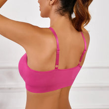 Load image into Gallery viewer, Sports Bras For Women Wireless Soft Workout Bra Full Coverage Push Up Bralettes Seamless Crop Cami Bra For Yoga
