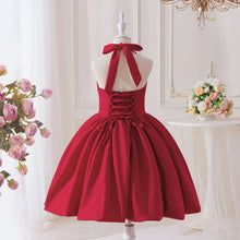 Load image into Gallery viewer, Elegant Bridesmaid Princess Girls Dress
