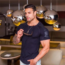 Load image into Gallery viewer, 2023 New gym shirt Men Compression T-shirt men Shirts Skinny Tee Shirt Male Gyms Running T-shirt Fitness Sports men's t-shirts
