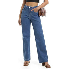 Load image into Gallery viewer, Retro Straight High Waist Jeans
