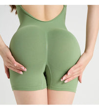 Load image into Gallery viewer, Yoga Sports Outfit for Woman Jumpsuit with Chest Pads Seamless Cross Straps One-piece Gym Quick-drying Running Fitness Clothes
