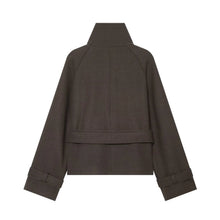 Load image into Gallery viewer, New Women's Jackets &amp; Coats Autumn 2026 Fashion Loose Belt Elegant Turtleneck Warm Winter Jackets Women's Chic Youth Street Coat
