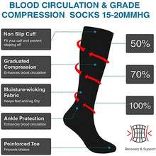 Load image into Gallery viewer, Compression Knee Support Socks
