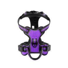 Load image into Gallery viewer, Adjustable Nylon Dog Harness Vest Reflective Soft Breathable No Pull Dog Harness Pet Harness Leash For Small Medium Large Dogs
