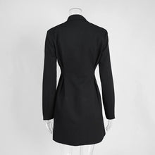 Load image into Gallery viewer, Elegant Double Breasted Blazer Dress
