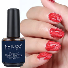 Load image into Gallery viewer, NAILCO 15ml Magic Remover Nail Gel Polish Remover UV Gel Polish Fast Remove Semi Permanent Varnish Polish Cancel Glue Gel Polish
