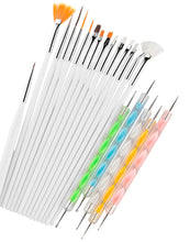 Load image into Gallery viewer, Nail Art Brushes Nail Art Tool Set Nail Dotting Tools Nail Dust Brush Striping Long Lines Nail Drawing Pen Nail Design
