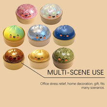 Load image into Gallery viewer, Premium Squishy Steamed Bun Dumpling Toy Slow Rising Glitter Stress Ball Stretchy Decompression Fidget Toy Desk Travel Gift ﻿
