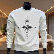 Load image into Gallery viewer, Men's Sweatshirts Daily Printing Casual O Neck Pullover Tracksuit Outdoors Sports Jogging Man Clothing Versatile Tops Sportswear
