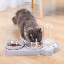 Load image into Gallery viewer, Pet Automatic Feeders 3 Bowl Pet Water Dispenser Feeders Large-diameter Dog Basin Cat Bowls Pet Automatic Feeders Wholesale
