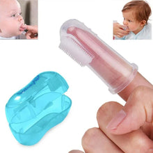 Load image into Gallery viewer, Super Soft Pet Finger Toothbrush Teddy Dog Brush Bad Breath Tartar Teeth Care Tool Dog Cat Cleaning Silicagel Pet Supplies
