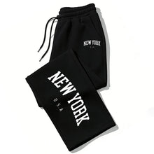 Load image into Gallery viewer, NEW YORK Printed Jogger Pants for Men &amp; Women High Quality Breathable Sweatpants for Running Casual Wear
