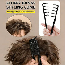 Load image into Gallery viewer, Men'S Salon Hair Styling Comb Set, Including a Wide-Tooth Comb for Textured Hairstyles, a Comb for Pompadour Styles, a Styling C
