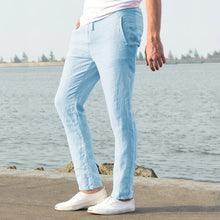 Load image into Gallery viewer, Cotton Linen Casual Straight Pants

