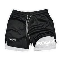Load image into Gallery viewer, Rogue Gyms Men's Sports Shorts  Four Seasons Sportswear 2-in-1  Double Layer Tight Shorts  Sports Shorts
