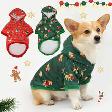 Load image into Gallery viewer, Festive Pet Christmas Holiday Hoodie
