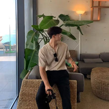 Load image into Gallery viewer, Slim Breathable Summer Knit Polo
