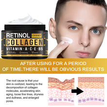 Load image into Gallery viewer, Men's Retinol Collagen Face Cream Skincare Moisturizing Brightening Hydrating Smooth Wrinkles Firming Facial Men Skin Care
