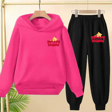 Load image into Gallery viewer, Kids Hooded Sportswear Set
