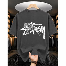 Load image into Gallery viewer, 2026 Summer New Women's T-shirts Luxury Printed Top Pattern Short Sleeve Hip Hop T-shirt Men's Clothing Women's Alphabet T Shirt
