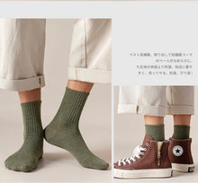 Load image into Gallery viewer, Combed Cotton Business Crew Socks

