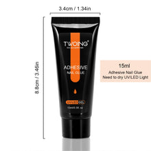 Load image into Gallery viewer, Nail Tips Glue Gel Strong Adhesive Nail Glue For False Nail Tips And Press On Nails DIY Rhinestone And Resin Gem For Nail Art
