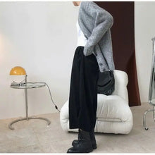 Load image into Gallery viewer, Women's Wide-Leg Pants Oversized Casual Harem Trousers with Pockets
