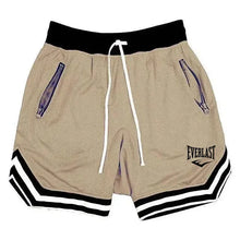 Load image into Gallery viewer, 2026 EVERLAST Fitness Sports Basketball Shorts Men's Summer Casual Loose Breathable Mesh Shorts Fashion Hip Hop Sweatpants
