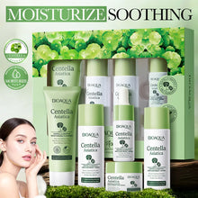 Load image into Gallery viewer, 5pcs/set BIOAQUA Centella Asiatica Skin Care Sets Moisturizing Facial Cleanser Face Cream Serum Anti-Aging Facial Skin Care Kit

