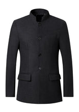 Load image into Gallery viewer, Men’s Lightweight Stand-Collar Casual Blazer
