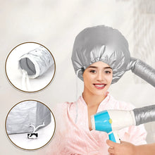 Load image into Gallery viewer, Hair Dryer Drying Cap Hair Treatment Perming Drying Cap Warm Air Drying Care Cap Hair Steaming Treatment Hair Care Thermal Hat
