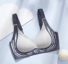 Load image into Gallery viewer, Women's Sports Bra AntiSagging Adjustable Small Breasts Love Heart Color Collision  Seamless High Elasticity Lift Shapewear

