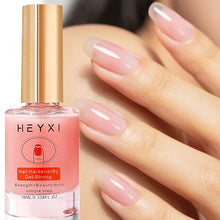 Load image into Gallery viewer, Natural Pink Nail Polish Hardener, Lasting Luster, Smooth Application, Enhance Nail Hardness, and Create Bright Nails
